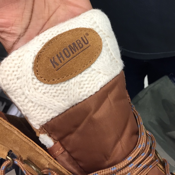 🔥KHOMBU: Tan Sweater Winter Boots! - Picture 9 of 9